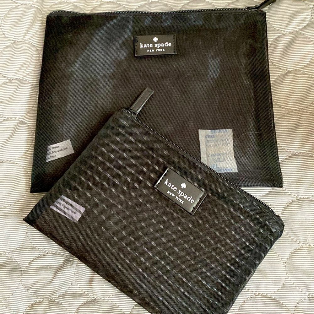 Original Kate Spade cosmetic bag x2